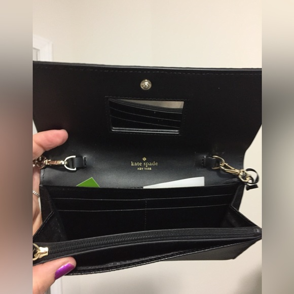 Kate spade glitter purse, clutch, wallet NEW - Picture 4 of 8
